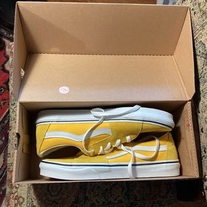 Yellow VANS Sneaks Brand New